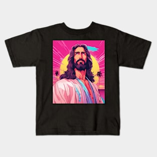 Jesus Christ Love God with All Your Heart & Soul Kids T-Shirt